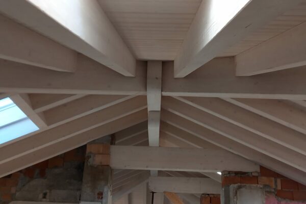 copertura tetto a falda carpenteria sottotetto locarno