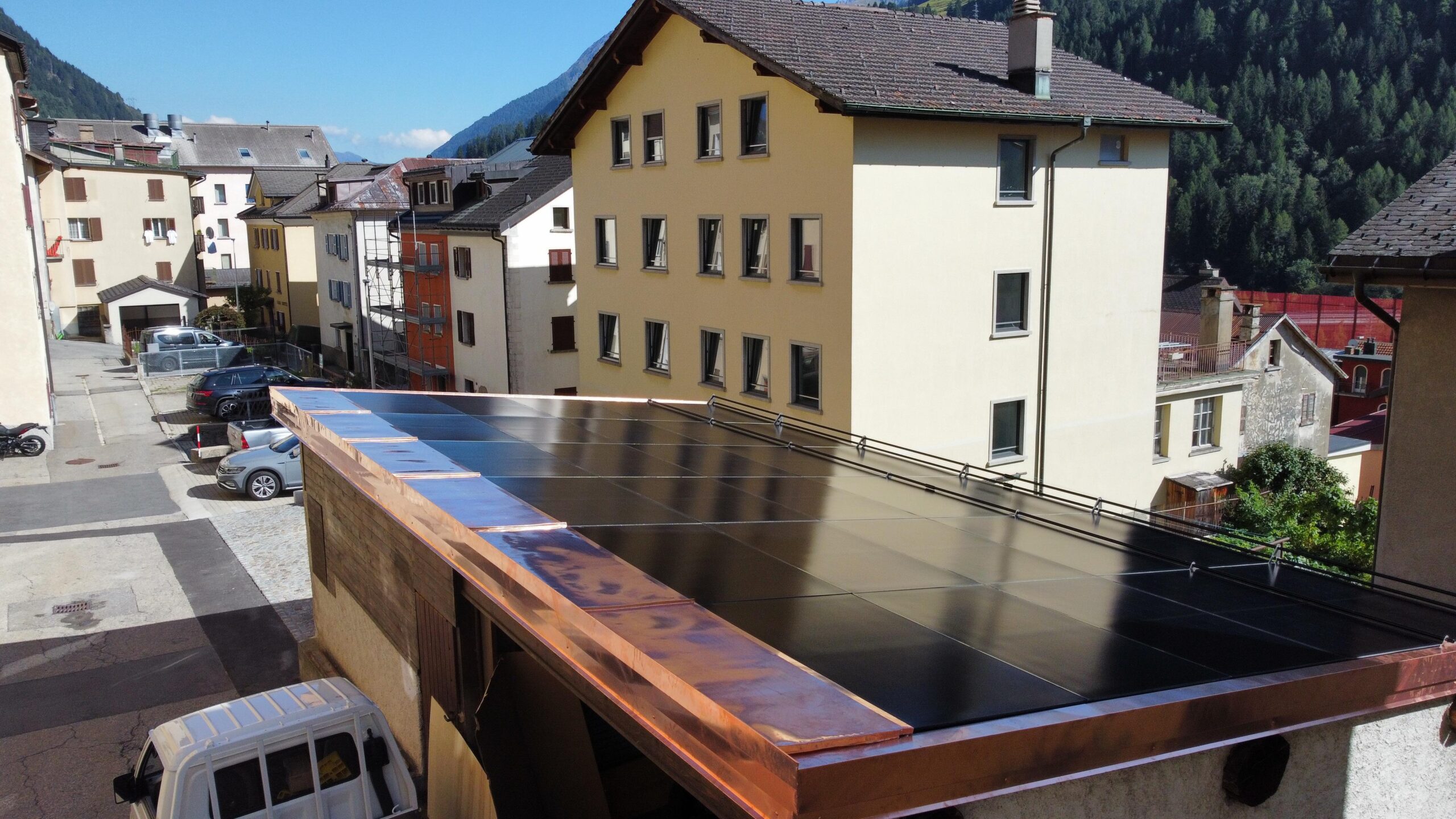Un tetto a tutto fotovoltaico!